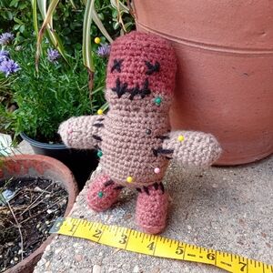 Hand crafted voodoo doll / pin cushion